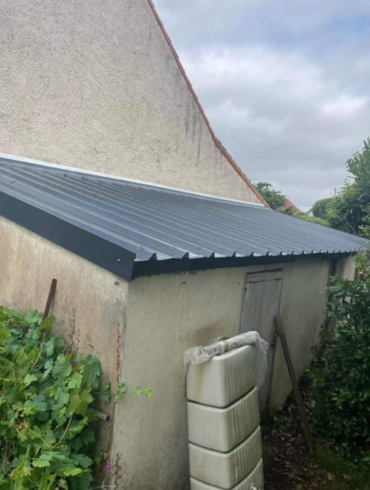 Toiture en bac acier Mésanger