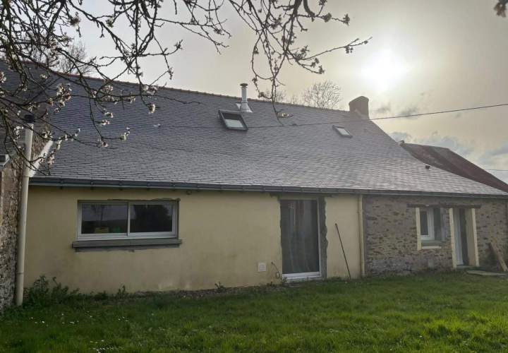 Toiture en ardoise Mésanger