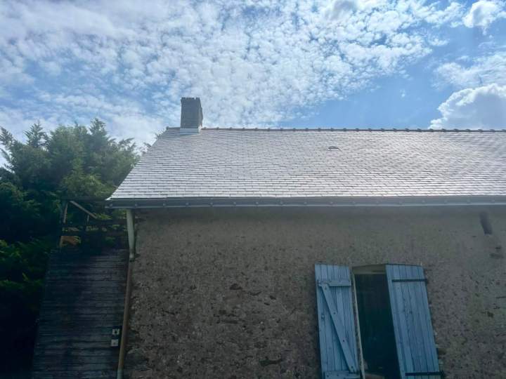Toit en ardoise grise Mésanger
