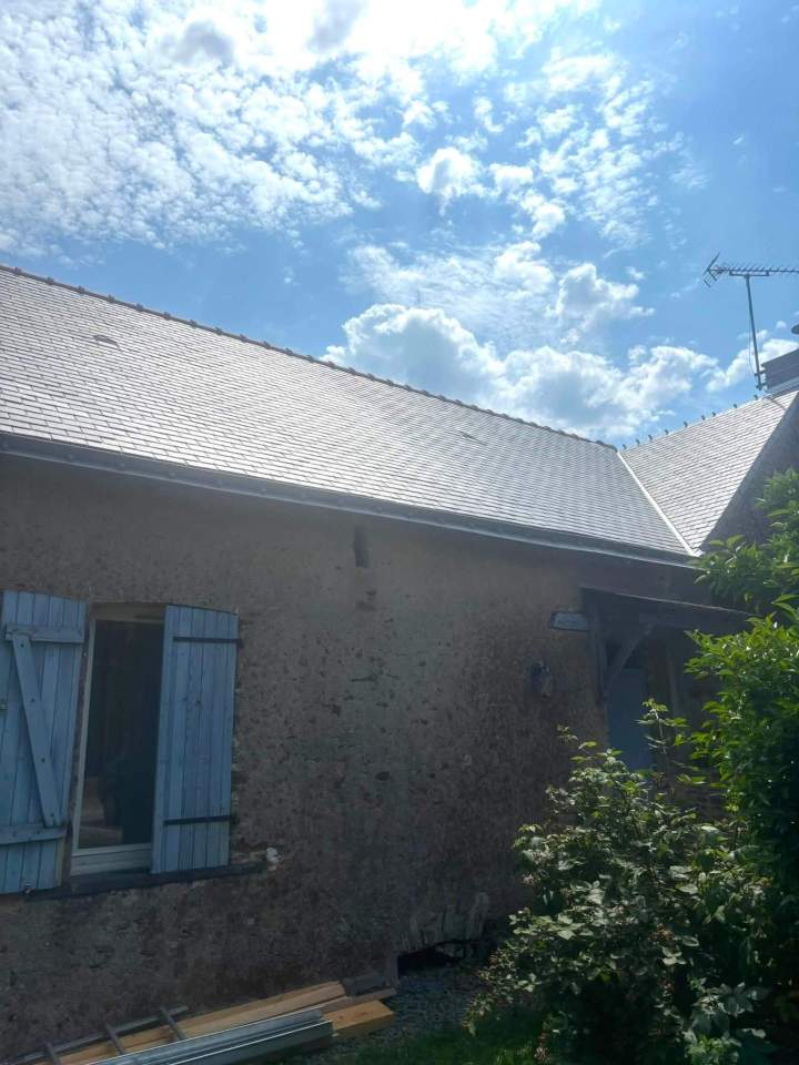 Couverture en ardoises Mésanger